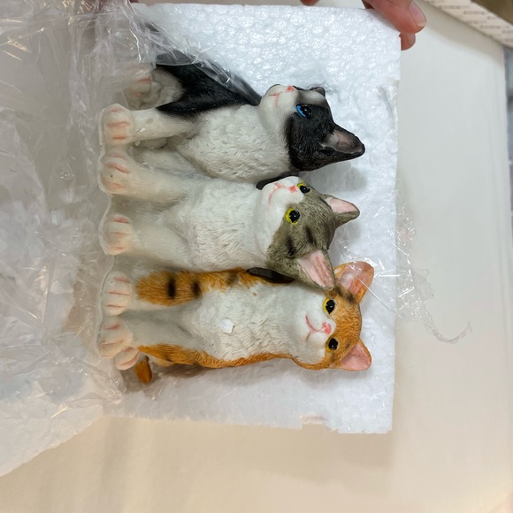 Cat collection feline trio figurine - Picture 5 of 12